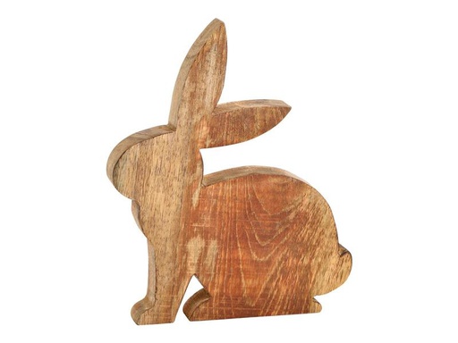 [90331358 1304165] G. Wurm Aufsteller Hase 20 cm, Braun