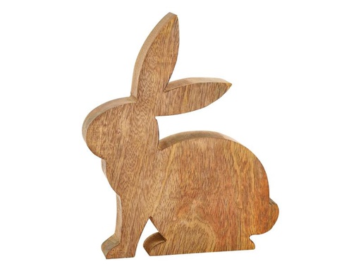 [90331429 1423921] G. Wurm Hase 19 x 25 cm, Braun