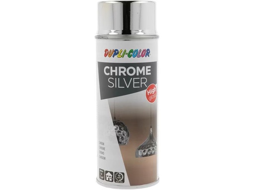 [90331469 1662380] DUPLI-COLOR Effektfarbe Chrome 400 ml, Silber