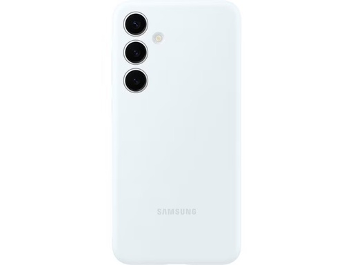 [90331500 1647898] Samsung Back Cover Silicone Galaxy S24+ Weiss