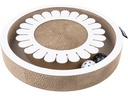 District 70 Katzen-Spielzeug Spielboard Bloom White, 32 x 32 x 6 cm