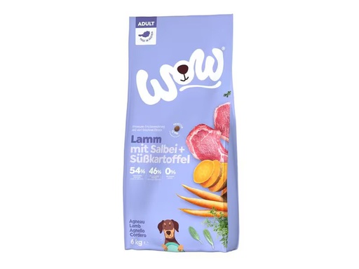 [90331519 1661031] WOW Trockenfutter Minis Adult Lamm, 6 kg