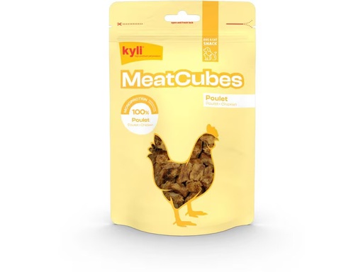 [90331528 1653559] kyli Leckerli MeatCubes Poulet, 150 g