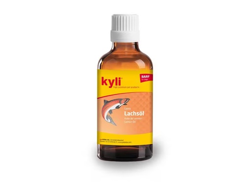[90331546 784428] kyli Hunde-Nahrungsergänzung Lachsöl, 0.5 l