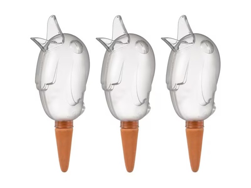 [90331785 1660335] scheurich Wasserspender Bördy S, 3 Stück, Transparent