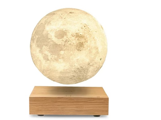 [90331835 1666516] Gingko LED Stimmungslicht Smart Moon Braun