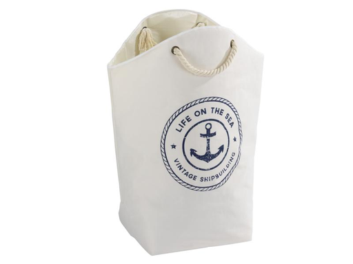 [90053321 850701] Wenko Wäschesammler Sylt Shopper, 58 Liter
