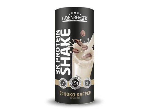 [90331863 1623101] Layenberger Pulver 3K Protein-Shake Schoko-Kaffee 360 g