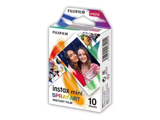 [90331995 1668757] Fujifilm Sofortbildfilm Instax Mini 10 Blatt Spray Art