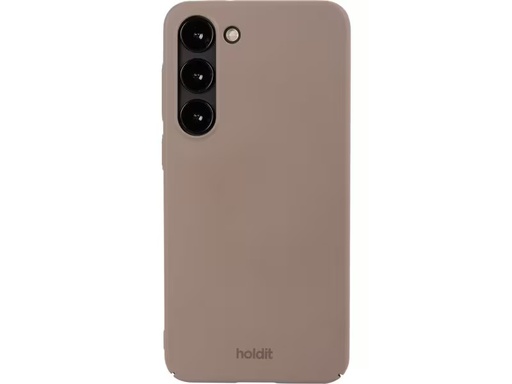 [90332004 1668242] Holdit Back Cover Silicone Galaxy S24 Braun