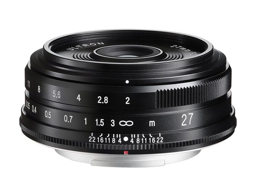 [90332089 1667418] Voigtländer Festbrennweite 27mm F/2 Ultron – Fujifilm X-Mount - Schwarz