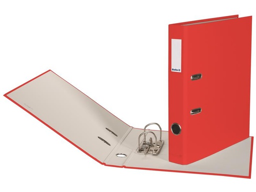[90053347 1117340] Biella Ordner Plasticolor A4 4 cm, Rot
