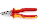 Knipex Crimpzange 180 mm für Aderendhülsen