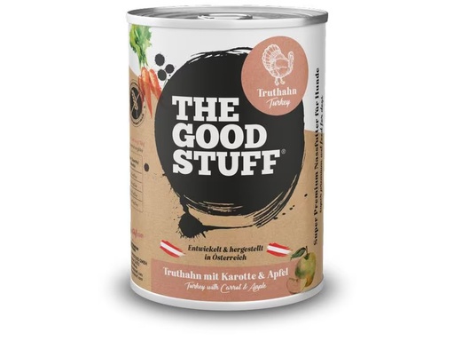 [90332238 1661599] The Goodstuff Nassfutter Adult Truthahn mit Karotte &amp; Apfel 800 g