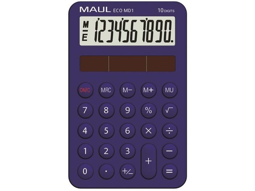 [90332301 1613335] Maul Taschenrechner ECO MD1 Blau