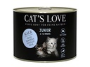 Cat's Love Nassfutter Junior Kalb, 200 g