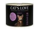 Cat's Love Nassfutter Adult Fisch & Huhn, 200 g