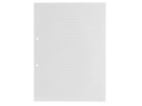 Office Focus Heftblatt FSC A4, 9 mm Liniert, Weiss, 2-fach gelocht