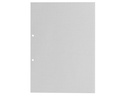 Office Focus Heftblatt FSC A4, Kariert, Grau, 2-fach gelocht