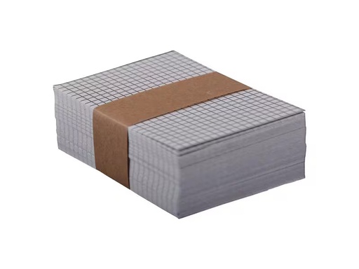 [90332583 1404961] Office Focus Karteikarten , Kariert, Grau