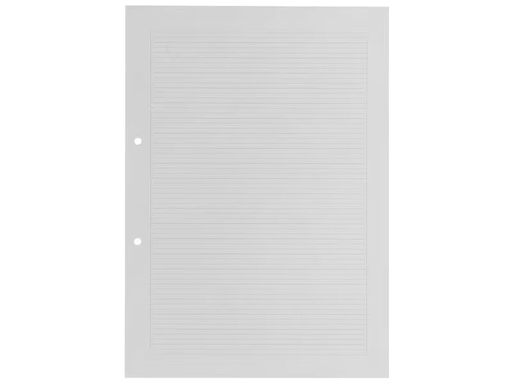 [90332614 1405001] Office Focus Heftblatt FSC A4, Liniert, Grau