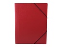 Office Focus Gummibandmappe A4 ohne Etikette Rot