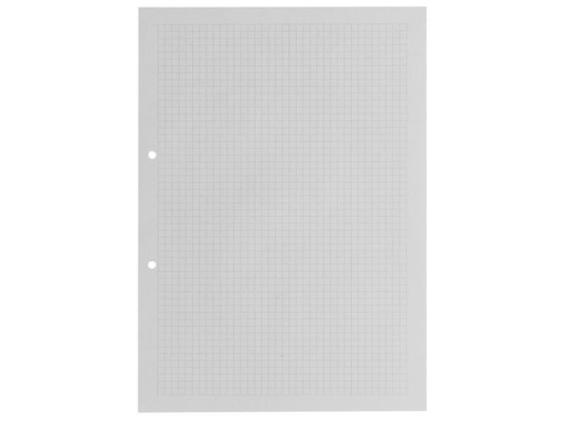 [90332627 1404966] Office Focus Heftblatt UWS A4, Kariert, Grau