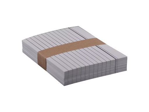[90332635 1404959] Office Focus Karteikarten , Liniert, Grau