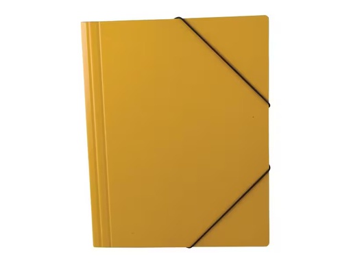 [90332653 1404940] Office Focus Gummibandmappe A4 ohne Etikette Gelb
