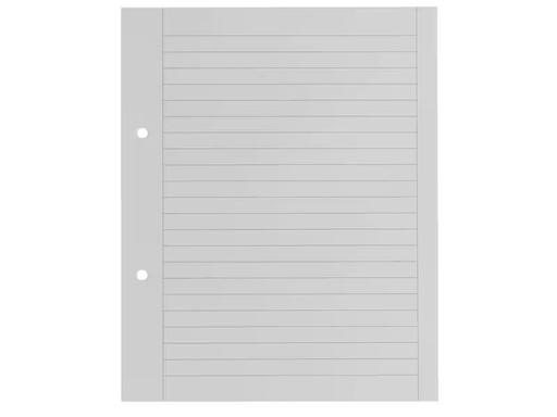 [90332663 1404996] Office Focus Heftblatt FSC E5, Liniert, Grau