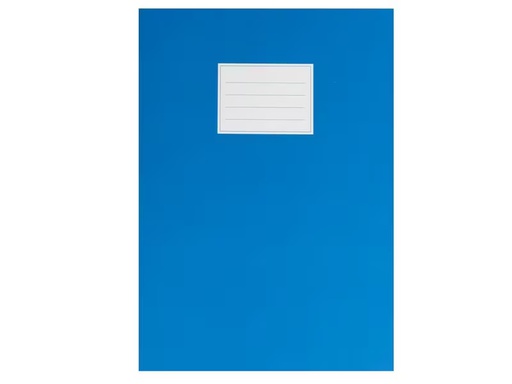 [90332670 1415318] Office Focus Schulheft A4, Liniert, Blau, 10 Stück