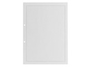 Office Focus Heftblatt FSC A4, 4 mm Kariert, Weiss, 2-fach gelocht