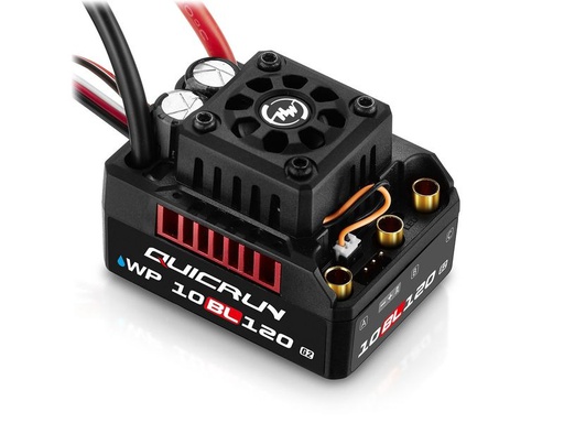 [90332704 1672705] Hobbywing Brushless Regler QuicRun WP10BL120 G2 120A, 2-4S