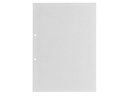 Office Focus Heftblatt FSC A4, 5 mm Kariert, Weiss, 2-fach gelocht