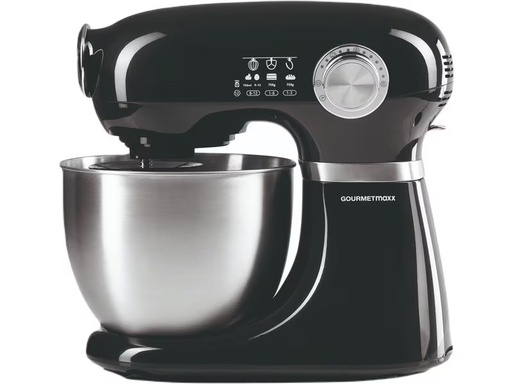 [90332836 1669289] GOURMETmaxx Küchenmaschine Schwarz