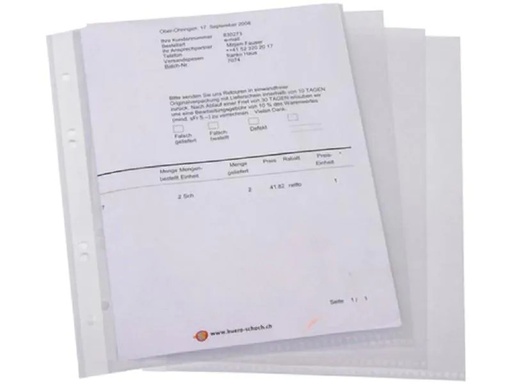 [90332844 1404878] Office Focus Zeigetasche Office Focus A5 Transparent, 100 Stück