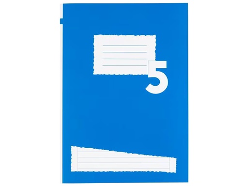 [90332864 1415303] Office Focus Schulheft FSC A4, Liniert, Blau, 10 Stück