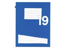 Office Focus Schulheft FSC E5, Liniert, Blau, 10 Stück
