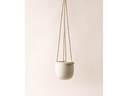 Esmée Blumentopf zum Hängen 12 cm, Beige