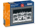 Carta.Media Puzzle Weihnachtsdorf Scherenschnitt