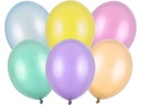 Partydeco Luftballon Uni Strong Pearl 100 Stück, Mehrfarbig, Ø 27 cm