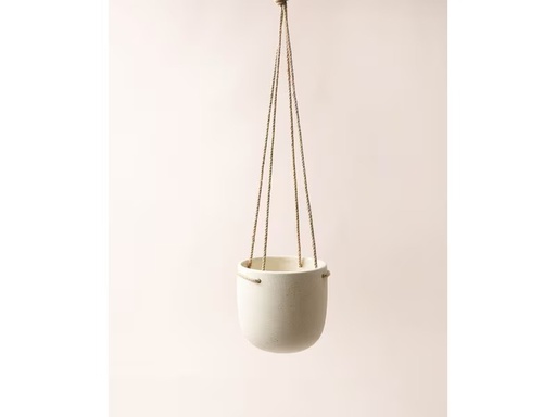 [90332930 1665092] Esmée Blumentopf zum Hängen 15 cm, Beige