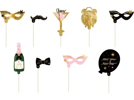 [90332931 1665170] Partydeco Partyaccessoire Photo Booth Lets Party