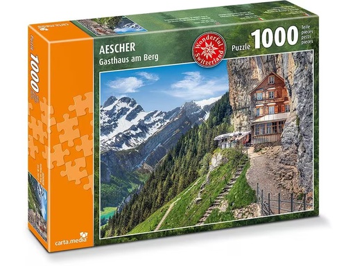 [90332983 1668274] Carta.Media Puzzle Aescher – Gasthaus am Berg