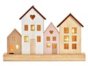 G. Wurm Aufsteller LED Haus 25 x 16 cm
