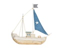 G. Wurm Aufsteller Segelboot 28 x 29 cm