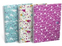 Oxford Notizblock GO Floral A5 kariert
