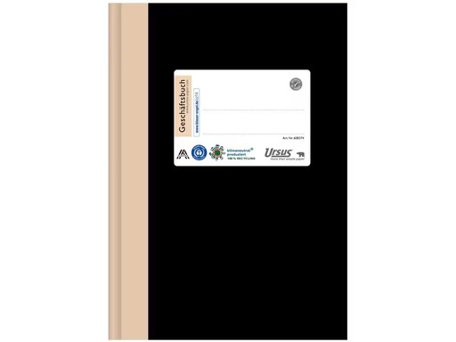 [90333181 1656249] Ursusgreen Notizbuch Geschäftsbuch A5, liniert