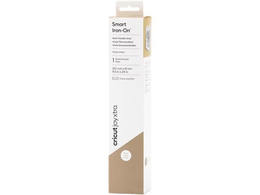 [90333240 1593649] Cricut Aufbügelfolie Joy Xtra Smart 24.1 x 61 cm, Gold