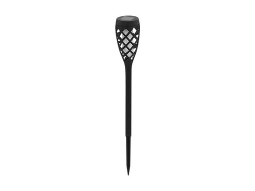 [90333251 1136656] EGLO Leuchten Gartenlicht Solar Fackel, Schwarz